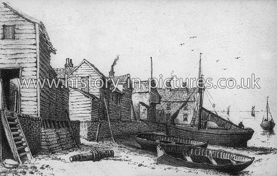 Billet Quay, Leigh-On-Sea, Essex. c.1850's